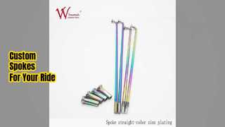 ซี่ล้อและจุกนมสำหรับรถจักรยานยนต์แบบสั่งทำพิเศษ