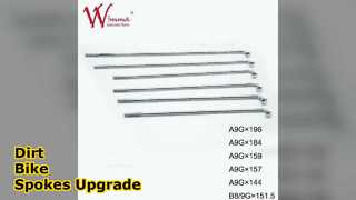 ชุดซี่ล้อ Dirt Bike 196 มม. A9G ขายส่ง