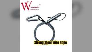 เชือกลวดเหล็กที่แข็งแกร่งรองรับได้อย่างน่าเชื่อถือ