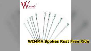 WIMMA ชุดซี่ล้อมอเตอร์ไซค์ สีเงิน หน้าหลัง