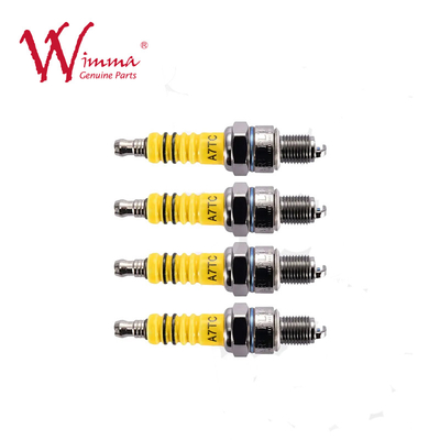 สปาร์คพล็อก A7TC สําหรับ 50cc 70cc 90cc 110cc ATV 150 ผลงานที่ดีที่สุด 1set / 4pcs มอเตอร์ไซค์