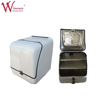 กล่องส่งไฟฟับกระจก FRP 166 L Jumbo Box ขาว มีไฟ LED