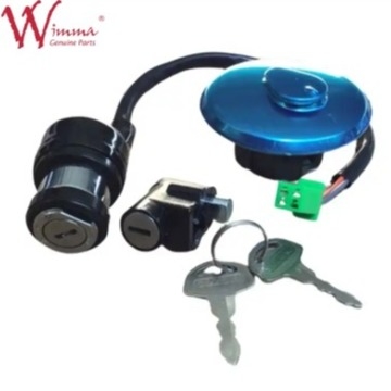 GN125 2 กุญแจ ปิดที่นั่งถังน้ํามันเบนซิน ปิดตู้ครบครัน ชุดจุดไฟสําหรับ Suzuki GN125 GN125H 1982-2001