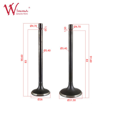 วาล์วเครื่องจักรยานยนต์ชนิด TX150GY คุณภาพสูง