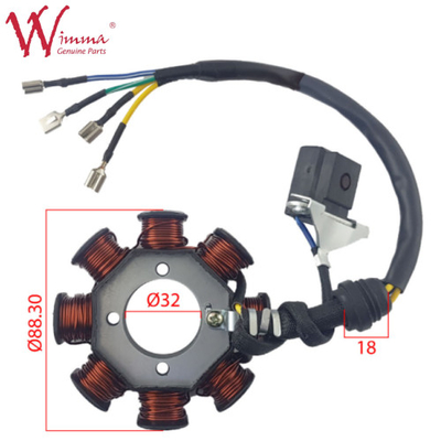 มอเตอร์ไซค์ Magneto Stator Coil Stator Comp อะไหล่อะไหล่ XY200GY6 วิมมา ทองแดง