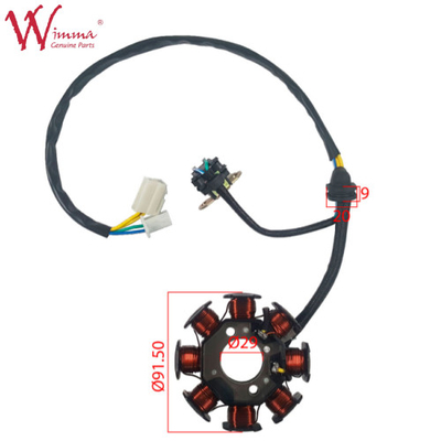 รถจักรยานยนต์ Magnetic Stator Coil Stator Comp GD115 เหล็กทองแดงครบวงจร