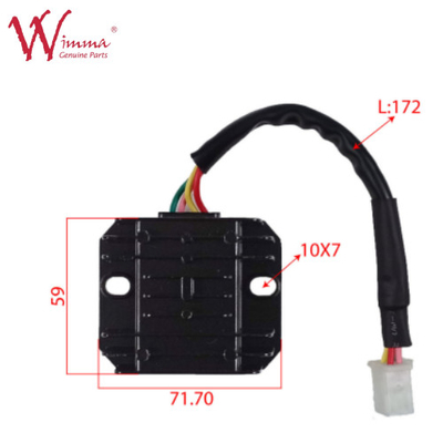 มอเตอร์ไซค์ Regulator rectifier ส่วนไฟฟ้า M1R200R สากล 12v