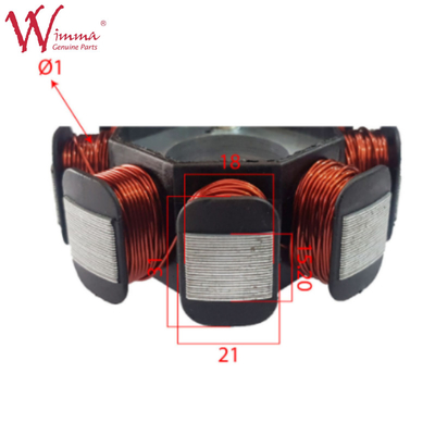 มอเตอร์ไซค์ Magneto Stator Coil Stator Comp อะไหล่อะไหล่ XY200GY6 วิมมา ทองแดง