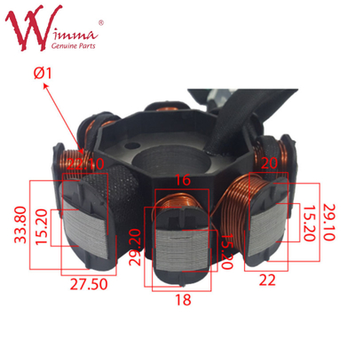 สายสแตตเตอร์แม่เหล็ก สายสแตตเตอร์ไฟฟ้าจักรยานยนต์ SKR200S Wimma คุณภาพสูง