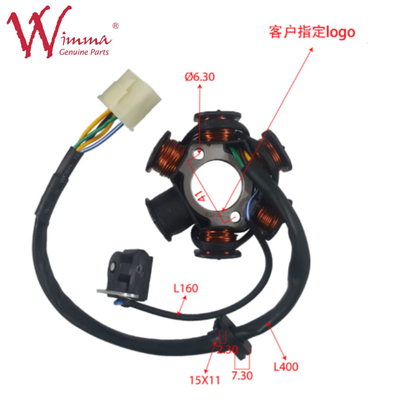 มอเตอร์ไซค์แม่เหล็ก Stator Coil อะไหล่ไฟฟ้าครบครัน XY1258 ((2009) การอนุมัติ ISO9001