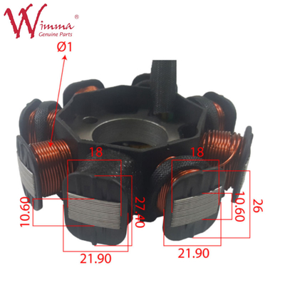 รถจักรยานยนต์ Magnetic Stator Coil GY6125 อะไหล่ไฟฟ้าครบวงจร