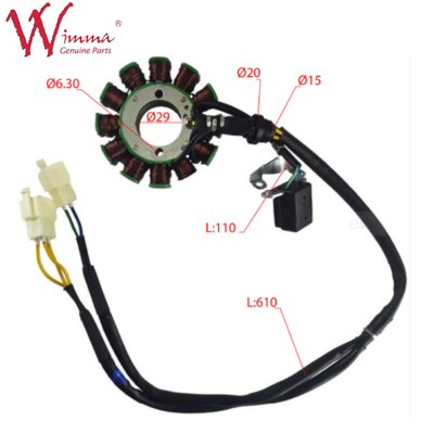 มอเตอร์ไซค์แม่เหล็ก Stator Coil Stator Comp จีนผู้จําหน่าย DY250SCORP ทองแดง