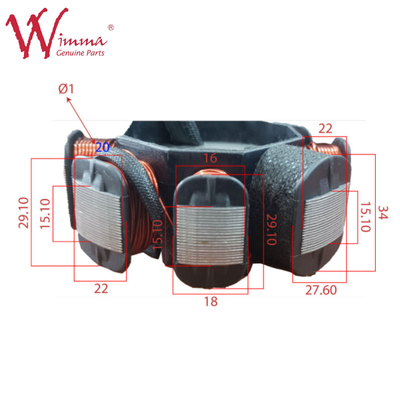 รถจักรยานยนต์ Magnetic Stator Coil Stator Complete TX150GY2 ส่วนไฟฟ้า