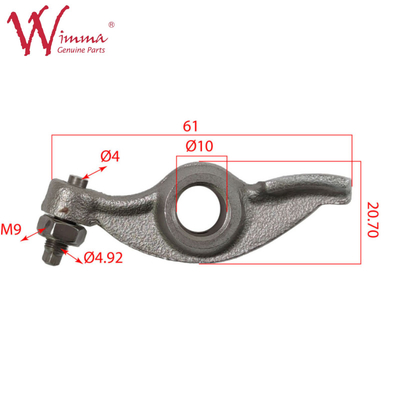 รถจักรยานยนต์ Rocker Arm Roller Rocker Arm Assembly ผู้จําหน่ายจีน XTZ125 เหล็ก