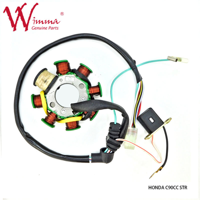 มอเตอร์ไซค์ Stator Coil Comp HONDA C90CC STR 1994 2009 ทนทาน ใช้ภาษาจีน