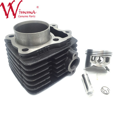 รถจักรยานยนต์ Liner Engine Block Cylinder Kit ผลงานดี Bajaj BACT100 สีดํา